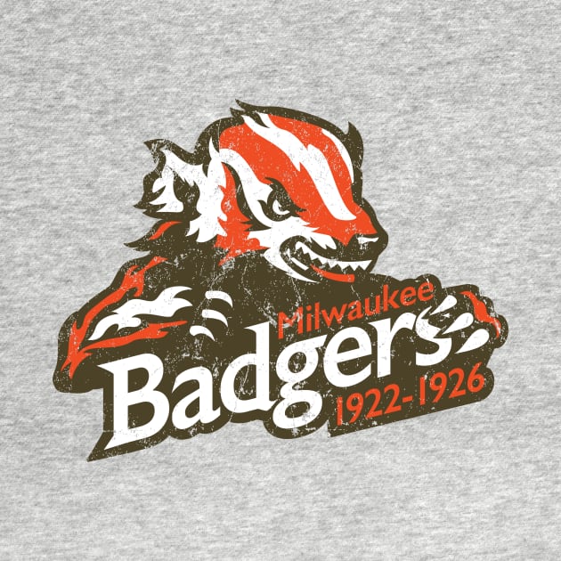 Milwaukee Badgers Football by MindsparkCreative